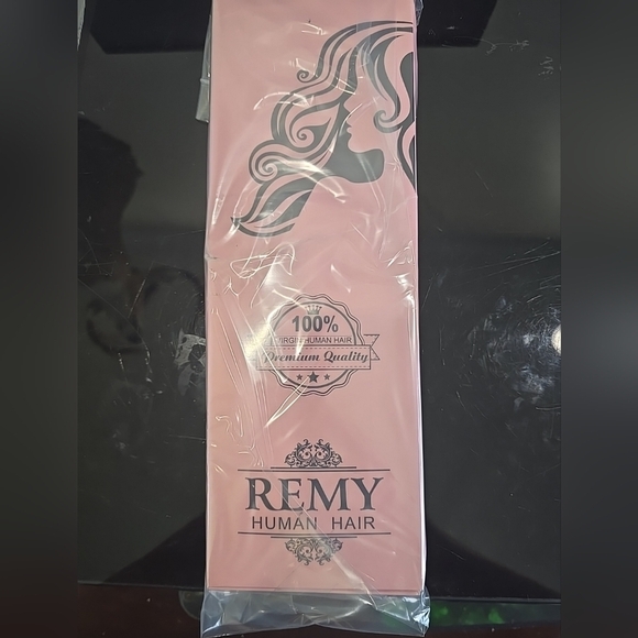 Remy 100% Premium Human Hair Brown With Highlights 5/24# - Picture 2 of 16